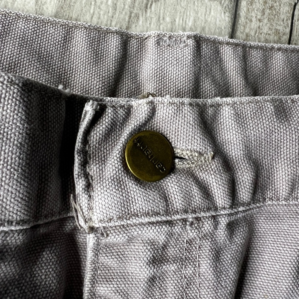 Carhartt B11 Carpenter 40x32 Cement Color Cotton Pants - Picture 9 of 11